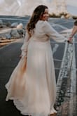 Love the flowy feeling of this dress! Can be difficult for the boob part as it cuts low. But still beautiful! - MARIVIC F.