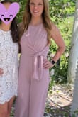 Bought this for my sisters bridal shower and I was thrilled, got SO MANY compliments. I have a long torso so I was worried this wouldn't work but it fit great! Very comfortable, I usually bounce between a M and L in Lulus and I got a Medium. It did need a good steaming to get the wrinkles out and I wouldn't recommend driving it it to avoid creases but overall a great piece. Can't wait to wear it again! - Courtney C.