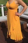 Fun color. Love how it hugged my curves. Great fit - Lori K.