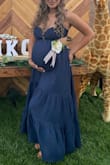 I bought this dress for my baby shower and I didn't stop receiving compliments about it! Everyone and including myself loved it! - Maria E.