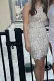 I have seen this dress for a while and really liked it. It fit really well, the only annoying thing is it would ride up after a while, but not too bad. - Danielle S.