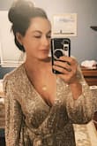 I got this for my 40th birthday. I received so many compliments. I was worried that it would be too short, but it wasn't. I'm only 5'2 but I have some booty. It was fine on me.  I would definitely recommend boob tape though!! I didn't have any. - Amy W.