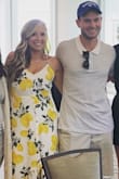 I do not think of myself as a small person and was nervous about getting the medium and it was actually a little loose on me. I was not able to wear a bra given I am a 34DDD but it kept everything in which was great! I wish the waist area was a little smaller but other than that the dress was beautiful. - Cayla M.