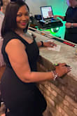 This was absolutely beautiful on. If fit perfectly. I am a size 14 and I got an extra large. I received so many compliments on this jumpsuit. - Latoyia E.