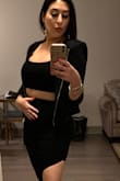 This outfit hugs you in all the right places. Felt very sexy in it. Fits perfect with a bit of stretch too. - Jasmine M.