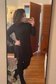 Although this dress is a turtle neck I felt so sexy and confident when wearing it! Super comfy and perfect for winter with some tights and boots! - Amanda I.