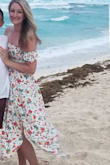 I love this dress so much, bought it for a beach vacation and it was perfect! - Courtney S.