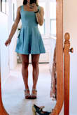 The dress is very cute, I am excited to wear it! Great waist line! - Alexandra P.