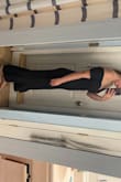 I'm obsessed The dress is perfect in length that it doesn't need to be hemmed I am short so I struggle with the length of dresses this is the perfect length. - Mia T.