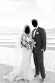 I was blown away by the quality and fit of this beautiful dress. Since I'm only 5'3, the straps were a little long, but I DIYd it with a couple of paperclips to hold the straps together in the back. It's an absolutely stunner - perfect for a glam bride! I wore 4 in. wedge heels! - Cynthia A.