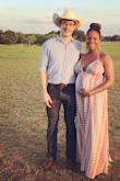 I wore this to a Texas wedding and received a lot of compliments. It fits really well and I hope to wear it after I have my baby! - Jewel B.