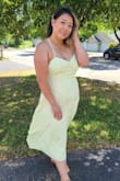 I loved this dress! Wore it to a wedding and got many compliments. Perfect for a summer event! - Cindy X.