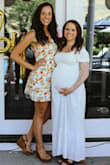 This dress was perfect for a bridal shower I hosted. The dress fit great and runs a little large in the bust, however tied it tight in the back and it was fine. The length is great I read reviews it ran short, I'm 5'9 and have long legs and the length was great. - Stephejoy J.