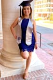 I used this dress for my graduation pictures, and I absolutely loved the way it looked, and the color. - Lisseth R.