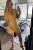 I felt so pretty in this dress! SO comfortable and flattering. I got so many compliments on the dress. It can be dressed up to be more formal or it's the perfect dress for a day of brunching with friends. Loved this dress so much! - Hannah L.