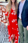 I wore this dress for a beach wedding and it was perfect! I have an "athletic" figure and overall fit well. I'm 5'3" and wore a 3" heel. - Aubrey B.