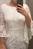 Great dress that I'll be wearing for our civil marriage ceremony and my bridal shower. I normally wear a small but got a medium as I didn't want it to be too short. - Taylor B.