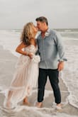 So...I searched and searched for the perfect dress for my Beach Wedding.  I ordered one and was super excited about it, until...I tried it on. I cried. It was NOTHING like the picture on the Amazon Website.  (no shocker there) AND...they didn't note that it was coming from CHINA and in order to return it, I would have to pay shipping. Shipping cost...$200!!! So, I decided to be $85 poorer than $285 destitute. LOL

Then, my friend told me about Lulus. She loves all the dresses she orders from you...and it's stateside. I looked and fell in love with this lovely dress. So, this 53 year old girl got married on June 19th, 2021, wore the most perfect dress imaginable for a casual beach wedding. It fits like a glove and it's made oh so well.  Cheers, to Lulus. My heart and soul couldn't be happier.  -Mitzi - Mitzi C.