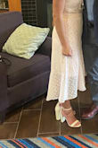 The heel is a little high but comfortable. - Ginnie R.