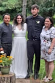 I loved my dress and I felt so beautiful on my wedding day! I received so many compliments. Wore my dress with cowboy boots. - Elisabeth L.