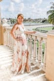This floral dress was perfect for my special event. Loved the adjustable straps. I received so many compliments and look forward to another formal occasion where I can wear it again.

-Nadya - Nadya F.