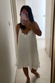 Super cute and love the pockets.
I will wear it on my beach holiday. Perfect fit and you don't need to wear bra or sticker. - JCIL D.