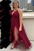 I wore this dress to a black tie optional wedding and it was perfect, even in the thick, humid North Carolina summer heat. The dress fit perfectly from following the size guide, the only thing that I had to get altered was the length. Highly recommend! - Nadia K.