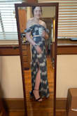 This dress is EVERYTHING!! It's the perfect color, fits so well, and is so soft and comfy! A little long for my height, but it's perfect with heels. :) And you can dress it up or down, depending on the shoes and accessories you wear. My first time wearing it was to a wedding, so I threw on some heels and jewelry and it was PERFECT. I received at least 2-3 compliments at the wedding, and then even more online when I posted photos from the evening! They all wanted to know where I got it! :) So yes, this dress is PERFECTION and worth the wait if it's currently out of stock. - Amy M.