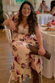I wore This for my bridal shower two weeks ago and it was amazing! I wore A tank top because it was a little& risqué for the occasion, but so beautiful and i felt great! - Kristina S.