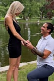 This dress is extremely comfortable and fits true to size. I was looking for something for a night out on a trip to Boston. I was surprised when my boyfriend asked me to marry him! Now it will always be a special one. :) - Maureen T.
