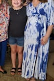 I fell in love with this dress when I first seen it. I wore it 6 months pregnant. Light material, very comfortable. I can definitely see myself wearing this dress again after the pregnancy. - Erika R.