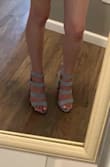 So cute and looks exactly as pictured, but the back was so uncomfortable, almost painful. - Brielle A.
