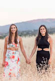 I wore this two-piece to my engagement photos and was SO happy with it. It's beautiful and elegant but also fun and playful. It's comfortable and well-made. I can't wait for another excuse to wear it! - Lydia K.
