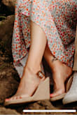 I am so obsessed with these! They're so cute and fairly comfortable as well! I feel Steve Madden runs about half a size small across the board so I went with a size 9.5 when I'm normally a size 9. - Renee M.