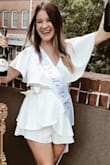 This was perfect for my bridal shower!! Loved it so much, fit perfectly, and got soooo many compliments! - Taylor M.