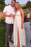 I ordered this as my backup dress (originally ordered Love of Details) and ended loving this one 100x more. So figure flattering and it was perfect for our outdoor wedding when it was over a hundred degrees outside! I ended up wearing it with the Turn a New Leaf belt. Great for curvy girls! - Rachel P.
