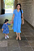 This is a lovely dress - light, summery and easy to wash! My kids told me a look 'beautiful' in it! A winner. The colour is much brighter than the Lulus picture. - Shruti S.
