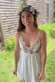 Perfect for my wedding shower! I usually wear a small but went with an XS for this dress and it fit perfect. - Nicole P.
