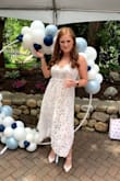 This was a huge hit at my bridal shower! I felt beautiful and got a lot of compliments. - Lindsey R.