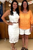 I wore this for my bridal shower and got so many compliments! It is extremely comfortable and flattering. - Amber F.