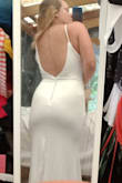 Honestly I was super nervous ordering a dress online, being that it's such a special occasion, but GIRLFRIEND let me tell you!!! This is the one!!!! Only thing I would say is, that it is a tad long for us shorter ladies, but with heels, no worries! - Charity C.