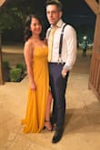 Love the dress. Fits perfectly. The material is amazing. - Vanessa L.