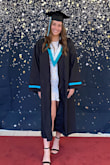 Loved this dress! I wore it to my graduation and it looked amazing under the gown. I got so many compliments on it!! - Emelia T.