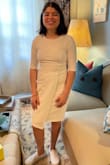 My daughter loved it, and she never wears dresses. Fits perfectly. - Angela P.