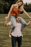 Love this top! Wore it for an photo shoot with my husband. I ordered a size large and it runs a bit big. Definitely okay for larger bust and is still flattering! I love lulus And always find the material to be good quality. - Ashley