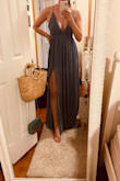 THIS DRESS IS PERFECTION. I am 5'10 with 34DD bust and this dress fit me wonderfully. No bra needed and great support! - Megan P.