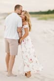 I got this dress for my engagement pictures and am SO glad I did! It's absolutely stunning and comfortable. Most beautiful dress, GET IT - Anna B.