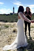 It's perfect, fit super beautiful and it looks great in pictures, it was easy for me to put on by myself - Nelawin A.
