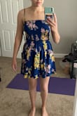 It is so cute BUT it hits right where your hips start to extend out so it makes you look a bit like a blueberry...(this was the case for me) It is a great pattern and material but it hits in alllll the wrong places... DARN! - MacKenzie C.