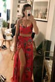 Super flowy, and very comfortable!  So far I've worn it to a birthday party in LA and can't wait to wear it in Mexico, Italy, and beyond! - Melissa L.